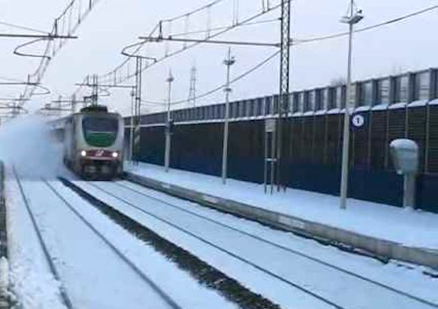 Attivati i piani neve e gelo di Rete ferroviaria italiana e Trenitalia
