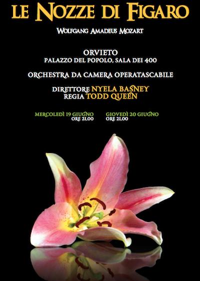 Le Nozze di Figaro di Mozart &egrave; l'OperaTascabile di Orvieto Musica. Anteprima della XX edizione del festival
