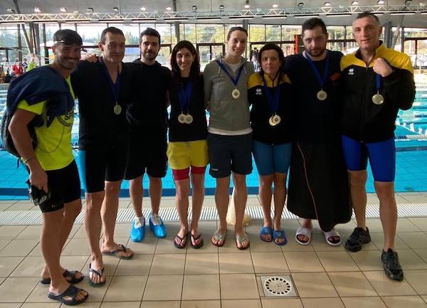 Nuoto, grandi risultati ai Campionati Regionali Master Umbria 2020