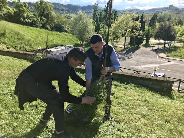 Panzetta (CasaPound): "Riqualificata un'area abbandonata per restituirla ai cittadini"