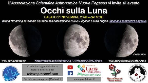 "Occhi sulla Luna, un omaggio al nostro satellite naturale"