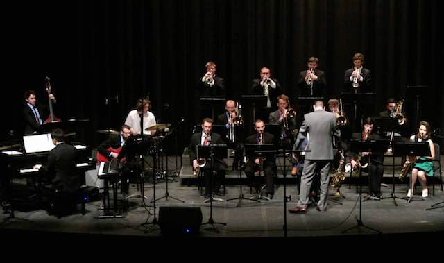 L'UNH Jazz Band dell’Università del New Hampshire chiude il Big Band Festival al Muvis