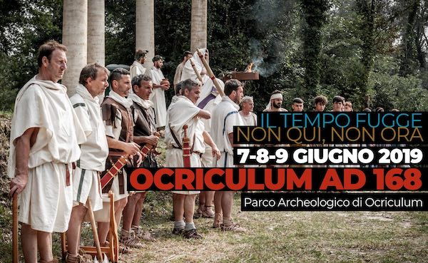 Nell'Antica Roma con "Ocriculum AD 168". Salto indietro al tempo di Marco Aurelio