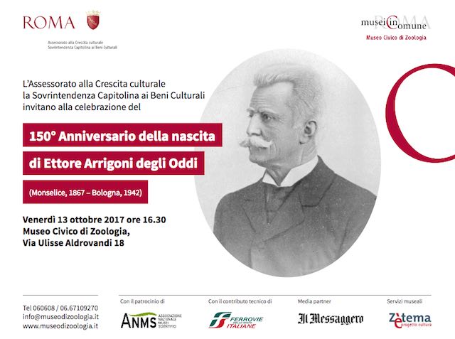 Francesco Barberini vola al Museo Civico di Zoologia di Roma