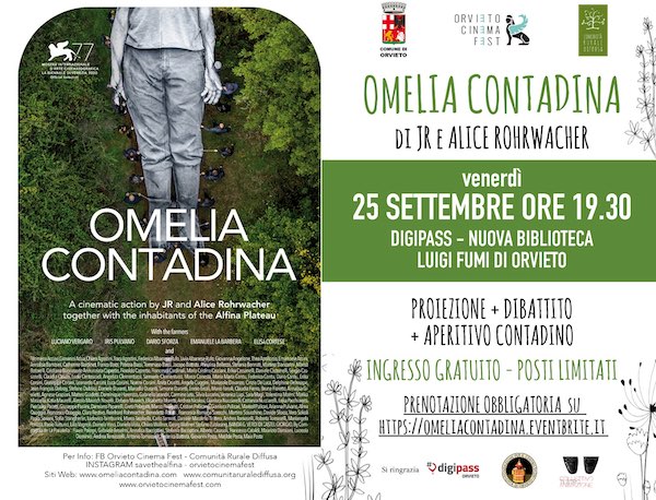 In Biblioteca "Omelia Contadina". A Orvieto la prima proieizione dopo Venezia