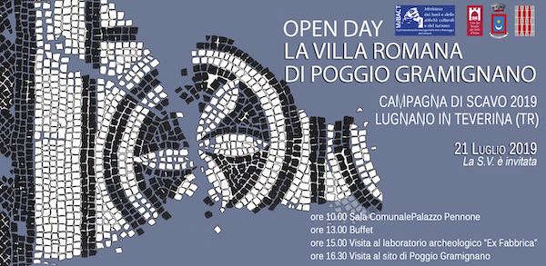 Open Day alla Villa Romana. Serata con gli archeologi americani