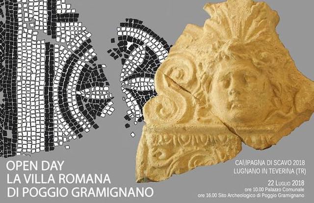 La Villa Romana di Poggio Gramignano. Open day, cena e convegno 