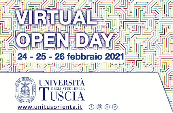 L'Università degli Studi della Tuscia si presenta, c'è l'Open Day virtuale