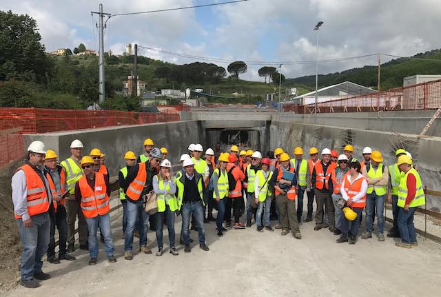 Ceprini Costruzioni impegnata nel raddoppio della linea ferroviaria Pistoia-Montecatini Terme