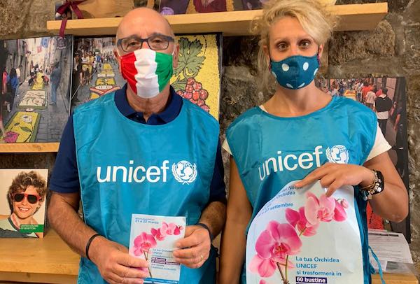 Successo per la vendita delle Orchidee dell'Unicef