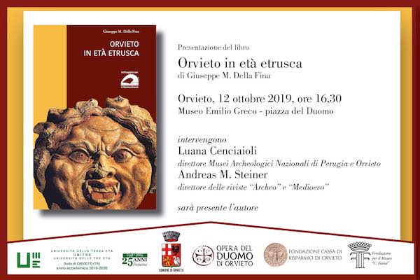 Giuseppe M. Della Fina presenta il libro "Orvieto in Età Etrusca"