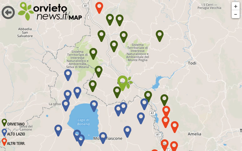 Nasce "OrvietoNewsMap", la mappa interattiva per leggere le notizie 