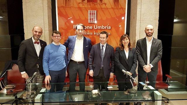 Parlamentari della Lega alla manifestazione per dire no all'ampliamento de "Le Crete"