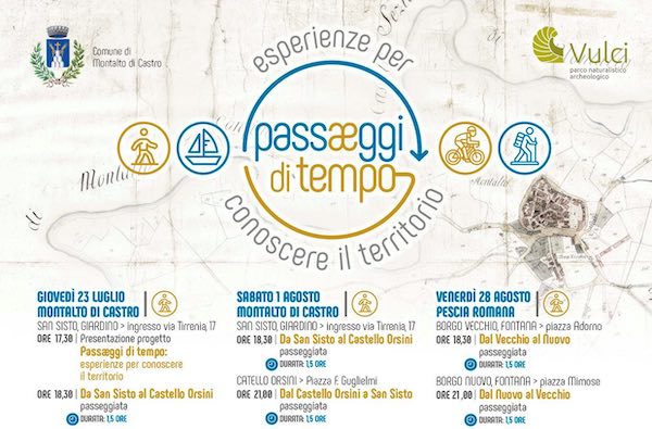 "Passæggi di tempo, esperienze, escursioni e narrazioni" per ri-scoprire il territorio