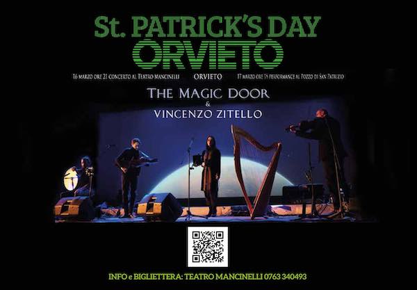 Per St.Patrick's Day al Mancinelli, il suono armonioso dell'arpa celtica