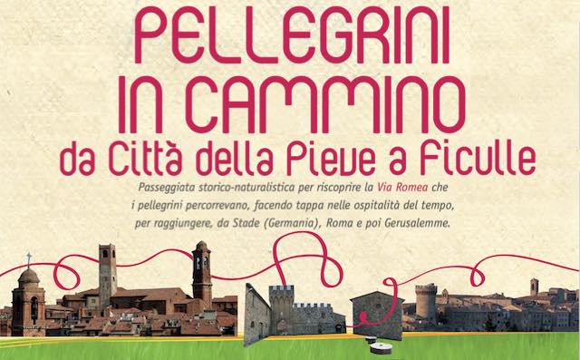 "Pellegrini in cammino: da Città della Pieve a Ficulle", lungo la Via Romea Germanica