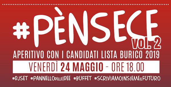 Festa di chiusura della campagna elettorale della coalizione di Matteo Burico