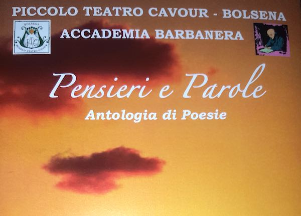 Poesia e musica al Piccolo Teatro Cavour con il recital dell'Accademia Barbanera