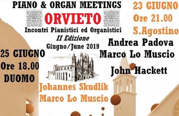 Seconda edizione per "Piano and Organ Meetings in Orvieto"