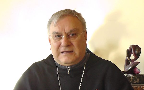Monsignor Giuseppe Piemontese ricoverato all'Ospedale di Terni