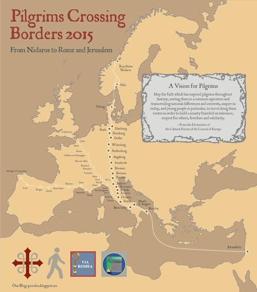 Pilgrim Crossing Borders. Si riuniscono gli enti aderenti all'associazione "Via Romea e Germanica" 