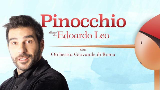 Dopo Sanremo, Edoardo Leo porta in teatro "Pinocchio. Una Favola in Musica"