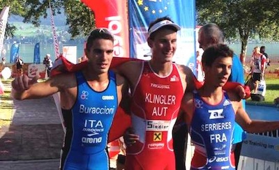 Alessio Buraccioni è bronzo junior negli europei di triathlon cross