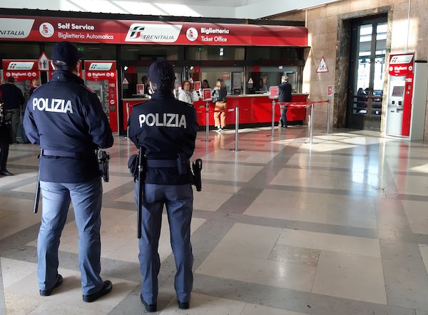 Controlli della Polfer nelle stazioni di Umbria, Marche e Abruzzo