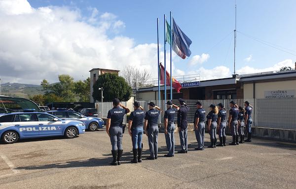 La Polizia Stradale onora la memoria di Pierluigi e Matteo