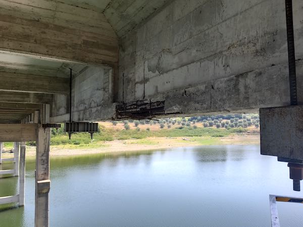 Ponte sul Lago di Corbara, proseguono i lavori per la riapertura ai mezzi pesanti