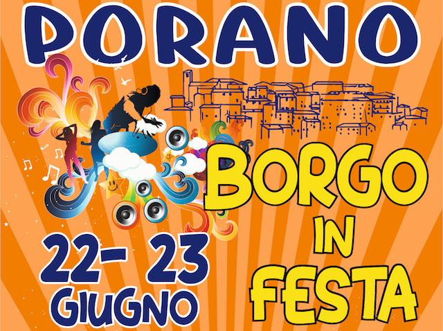 Musica e divertimento protagonisti dell'edizione 2018 di "Borgo in Festa"