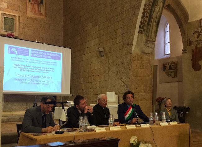 Arte, storia e fede a San Giovenale. Presentato il restauro della chiesa più antica di Orvieto