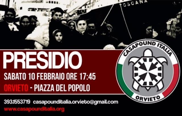 CasaPound: "Non sanno che noi siamo abituati a rispettarli, i morti"