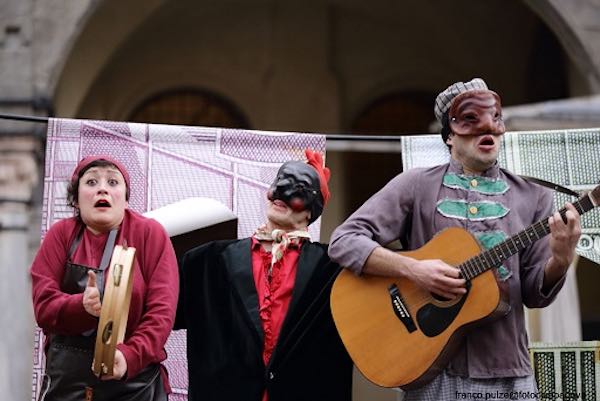 Con Pulcinella Gobbo del Quarticciolo, Circomare porta in scena la Resistenza