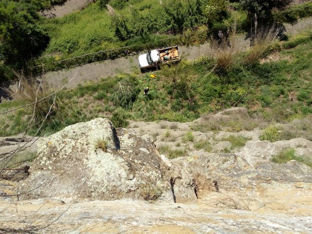 Chiuso il percorso pedonale fra Salto del Livio e il collegamento con Piazza Marconi
