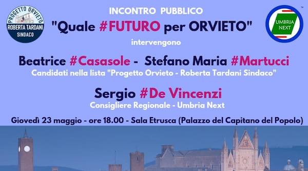 "Quale futuro per Orvieto". Incontro al Palazzo del Capitano del Popolo