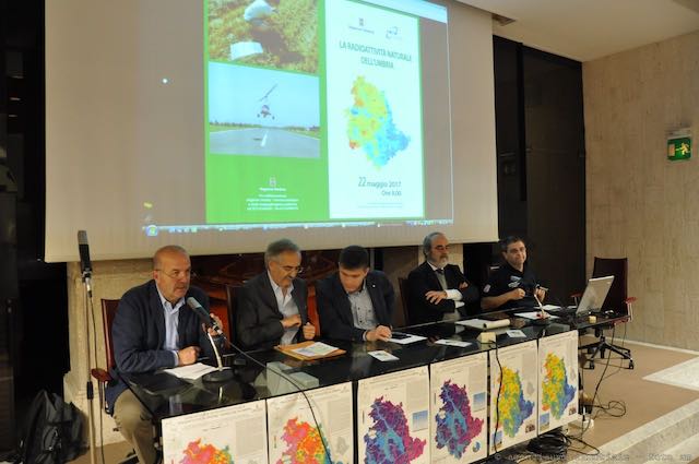 La radioattività naturale dell'Umbria: presentato lo studio della Regione e dell'Istituto nazionale di fisica nucleare