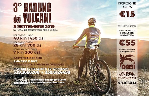 Partito il countdown per il terzo "Raduno dei Vulcani" per Mountain Bike