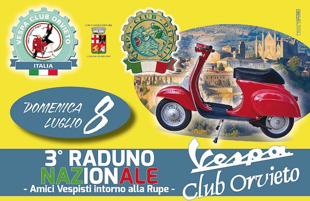 Motori caldi per il 3° Raduno Nazionale "Vespa Club Orvieto"