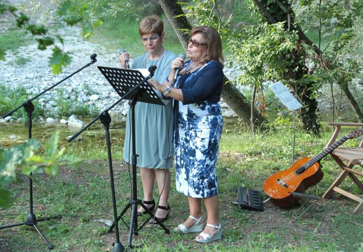 Sorella Acqua declinata in musica e versi. Suggestivo reading al Parco Termale di Parrano