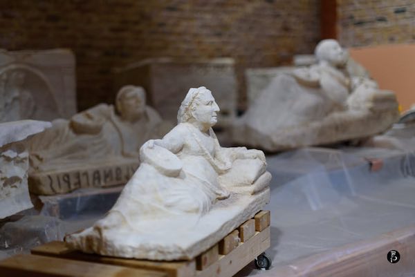Porte aperte al cantiere di restauro dei reperti etruschi rinvenuti a San Donnino