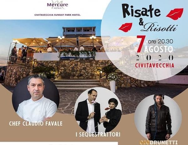 Ripartono le serate comico-culinarie di "Risate & Risotti"