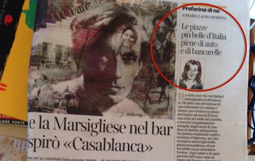 Orvieto finisce sul Corriere della Sera: "Le piazze più belle d'Italia piene di auto e di bancarelle"