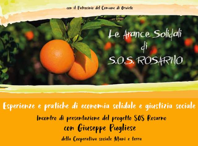 "SOS Rosarno". L'appuntamento per ripartire dalle arance bio-solidali
