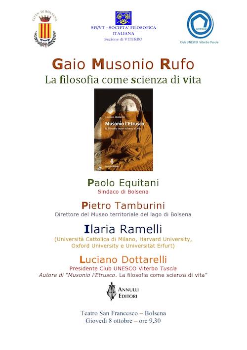 Gaio Musonio Rufo, la filosofia come scienza di vita