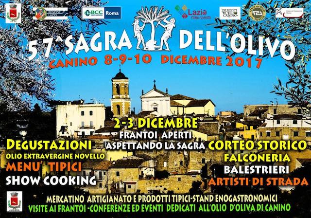 Con la Sagra dell'Olivo, Canino celebra l'oro verde della Maremma Laziale