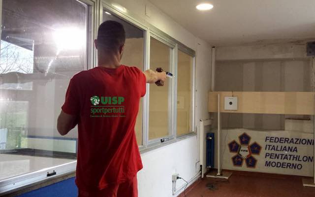Inaugurata la Sala di Tiro con pistola laser dell'Asd Pm Pertica Orvieto