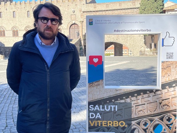 "Saluti da Viterbo". Quattro pannelli per la promozione social della Città dei Papi