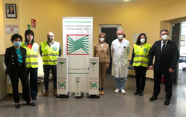 Donati tre sanificatori altamente performanti all'Azienda Ospedaliera "Santa Maria"