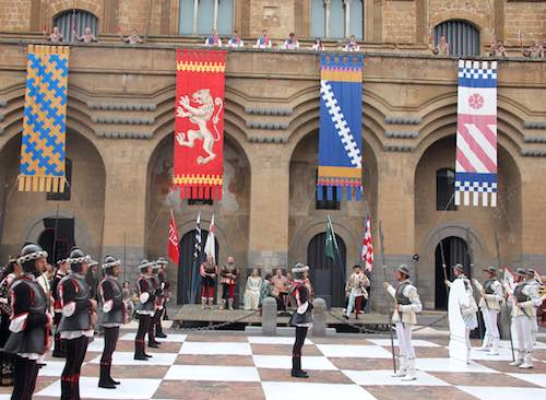 "Orvietofest 2016", in Piazza del Popolo è il giorno della partita a scacchi